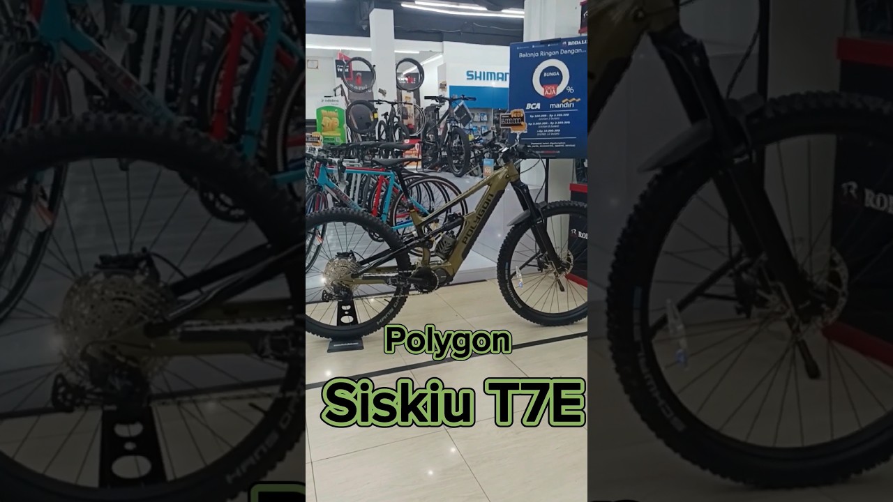 Polygon Siskiu T7E enduro e - bike 