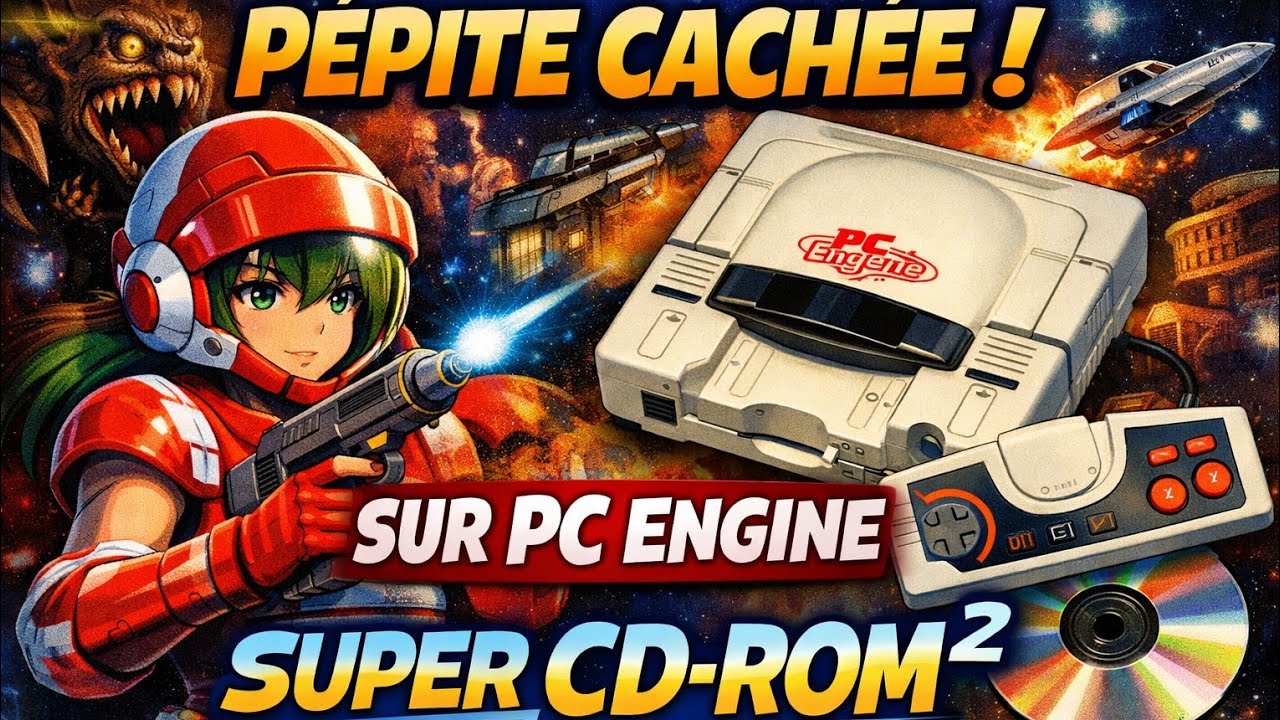 une pepite de la pc engine super cd rom!