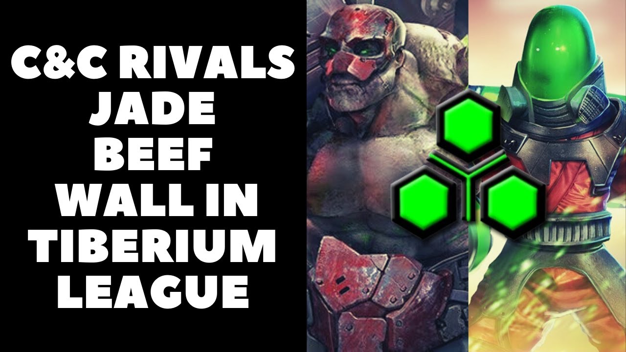 C&C Rivals: Jade Beef Wall In Tiberium League With Commentary