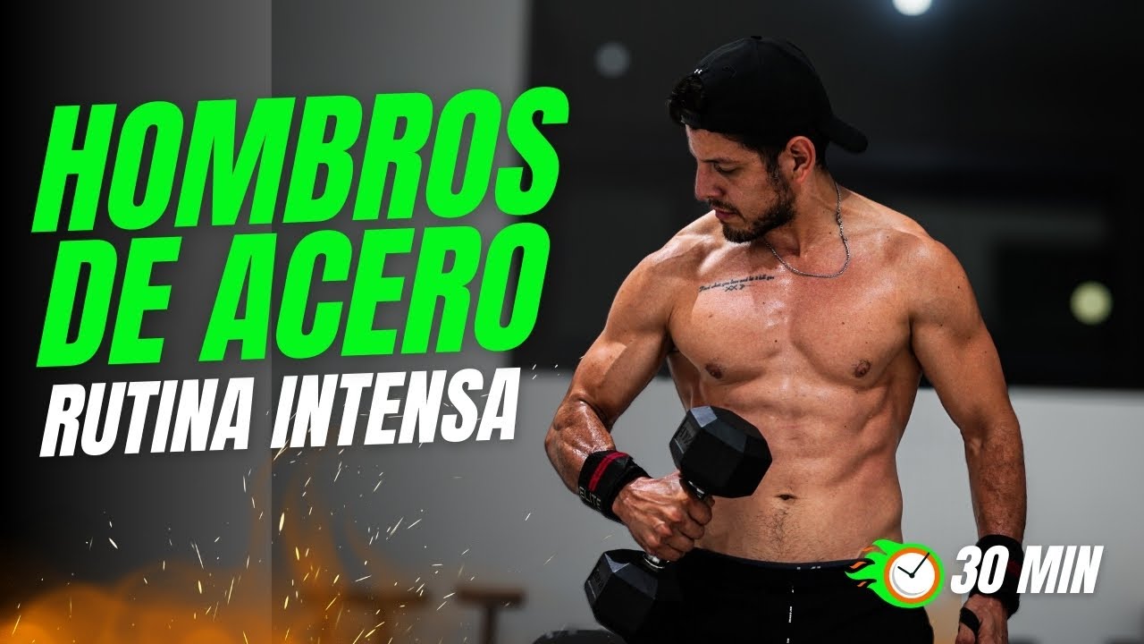 Rutina Explosiva de Hombros con Mancuernas ¡Tonifica y Define! Resultados reales en casa