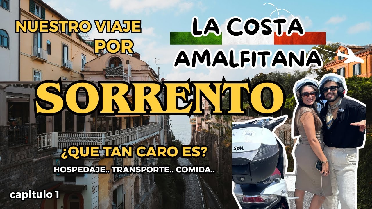 SORRENTO nos sorprendió😱  ¿Realmente es caro viajar por la Costa Amalfitana?💸
