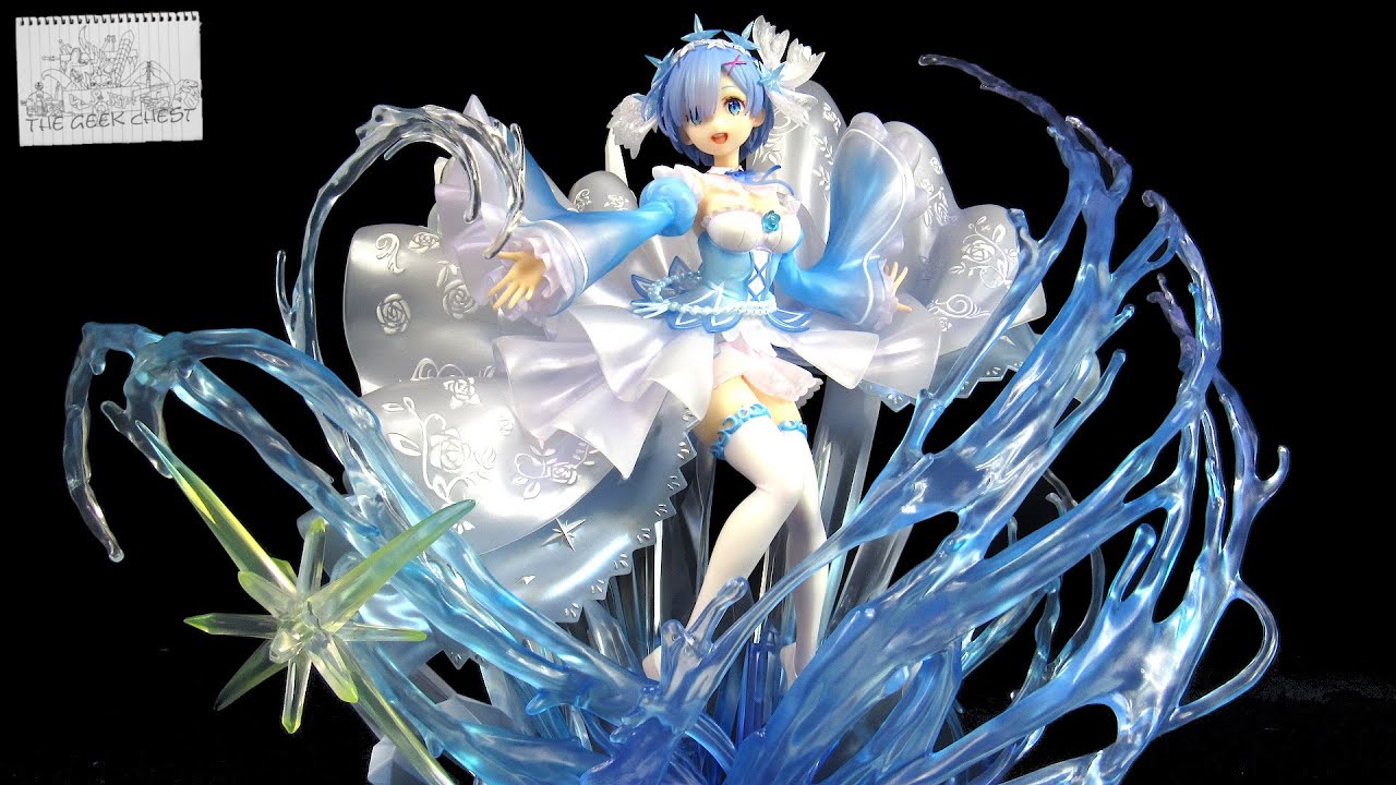 Shibuya Scramble Figure Re:Zero Rem (Crystal Dress Version) 1/7 Scale Statue Review