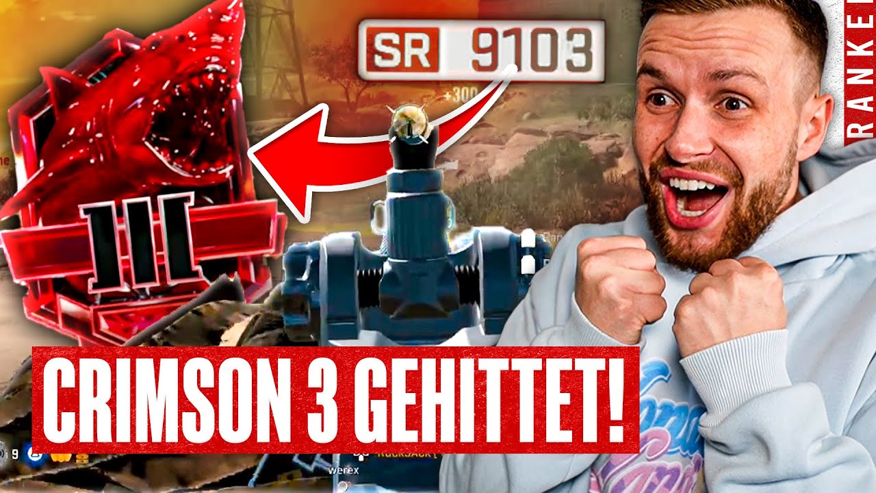 KOMPLETTE ESKALATION im UPRANK GAME für CRIMSON 3 in WARZONE RANKED | dieserkingphil