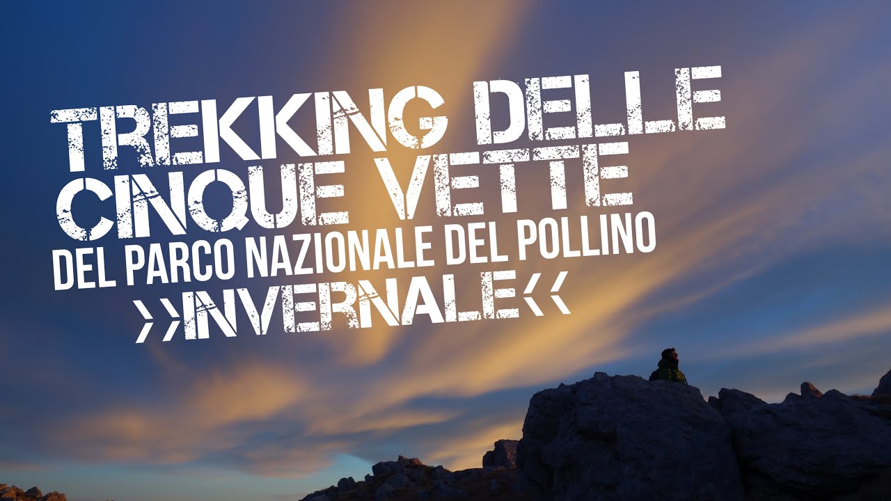 TREKKING 5 VETTE DEL POLLINO IN 5 MINUTI(Invernale)#ApenninePills💊