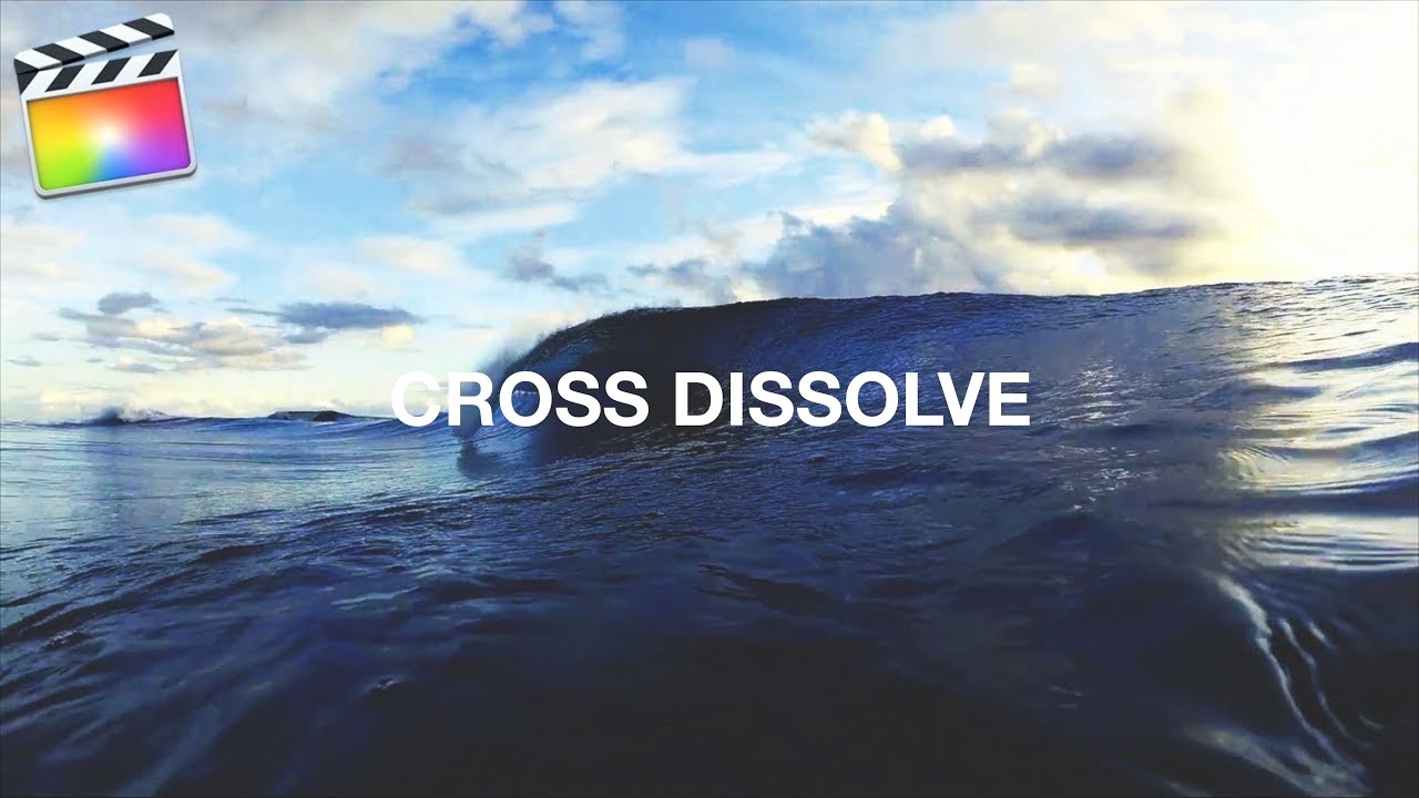 Final Cut Pro - トランジション「クロスディゾルブ」の使い方 / Cross Dissolve