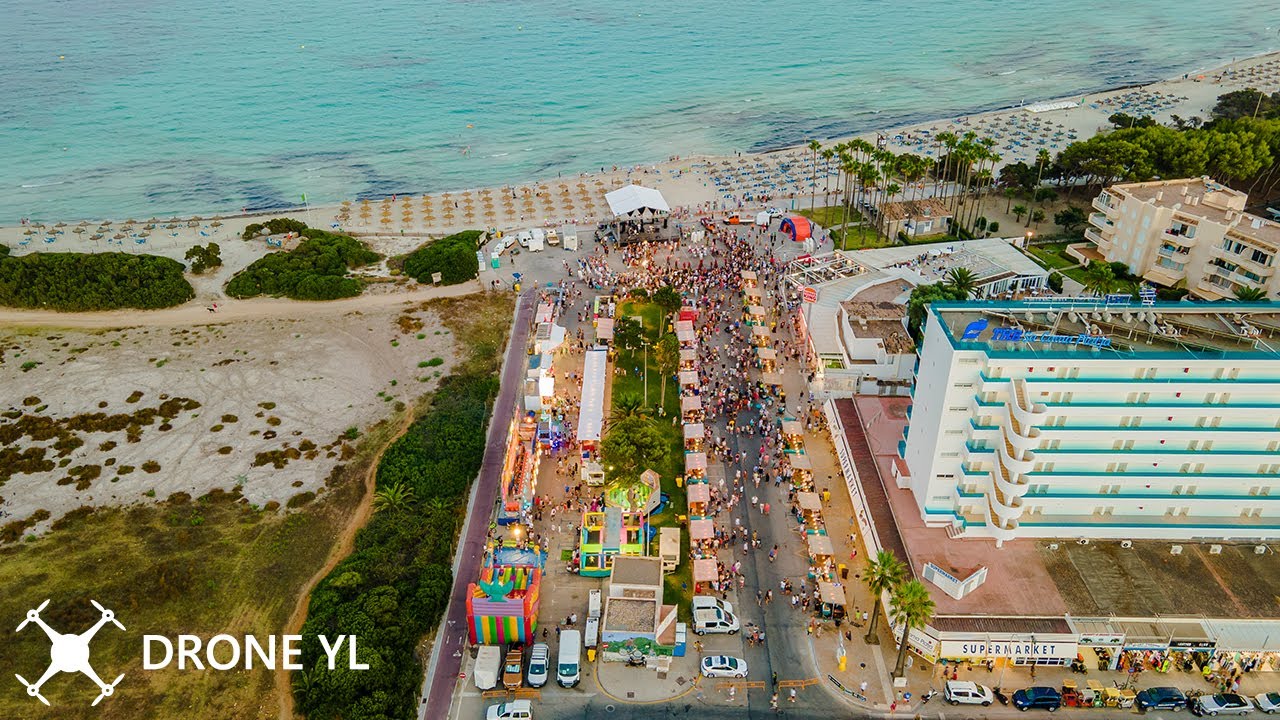 Festes Sa Coma // Mallorca from Drone