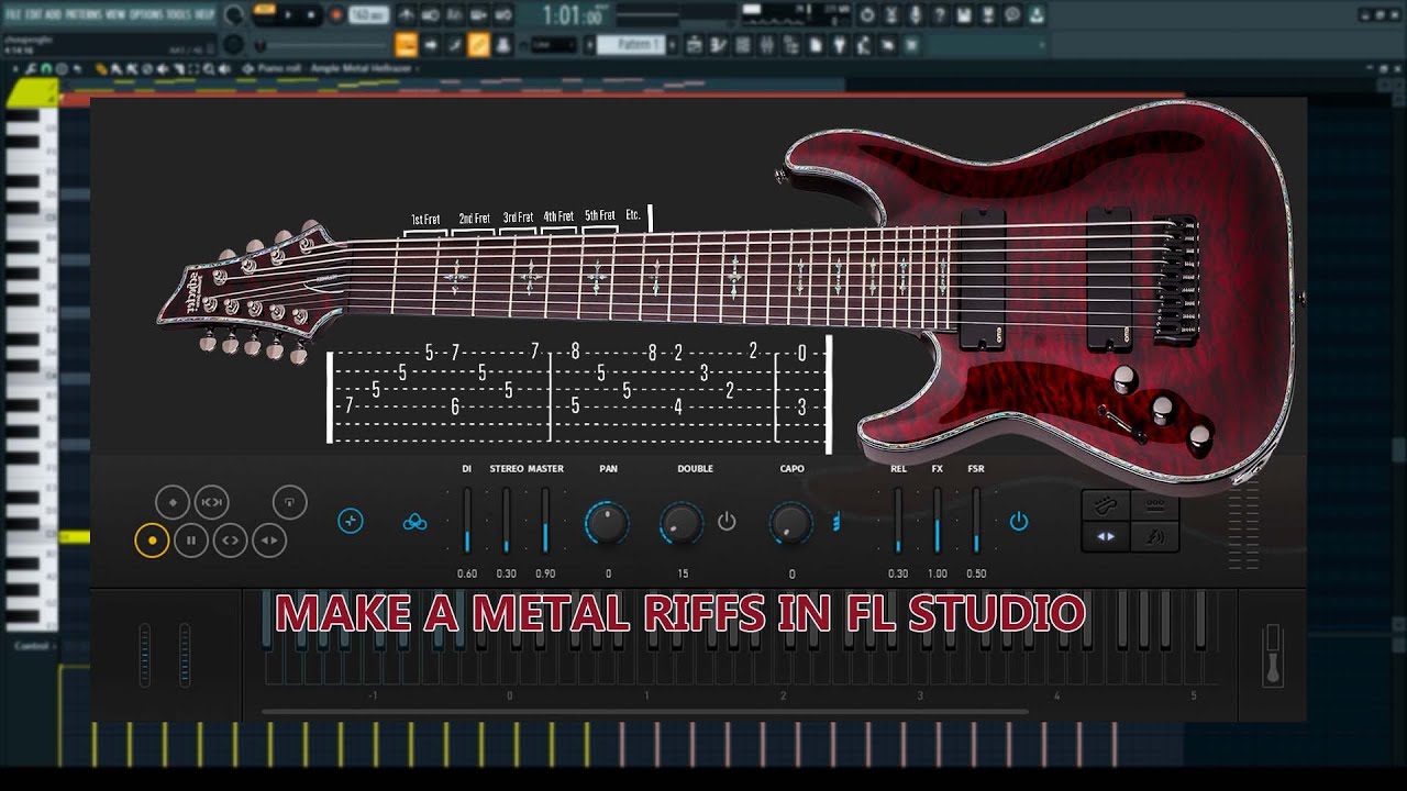 How to make a METAL riffs in FLSTUDIO 20