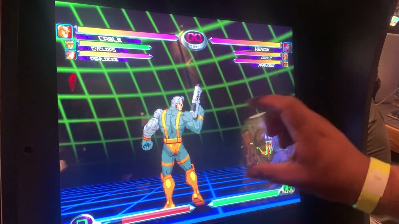 MVC2 Cable Combo Tutorial beginner how to marvel vs capcom 2 dreamcast