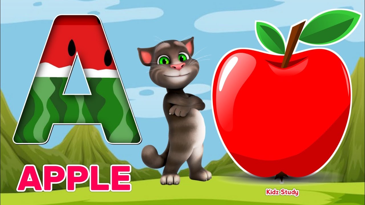 A for apple | अ से अनार | abcd | a for apple b for ball | phonics song | abcd song | #kidz study