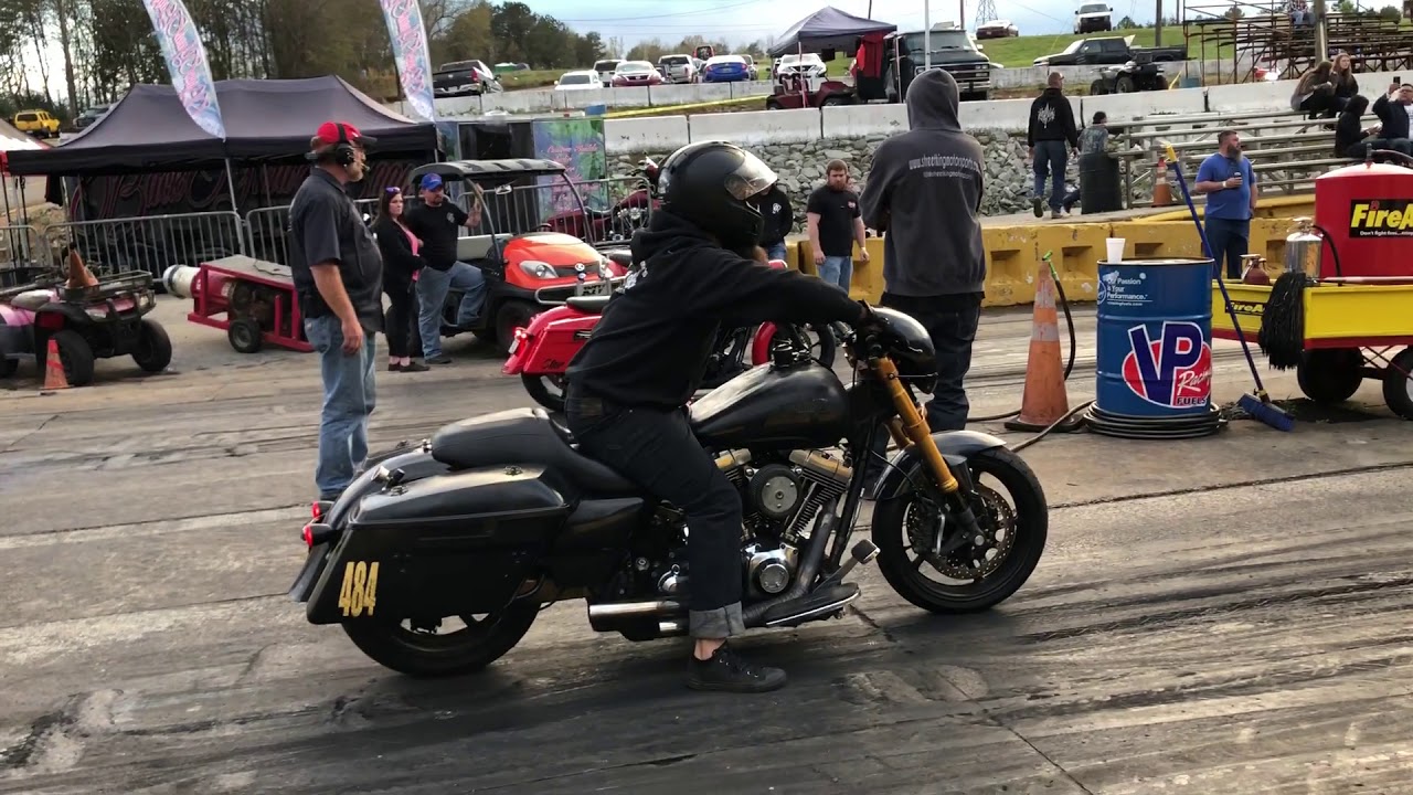 Two stupid fast baggers going at it, Chris Goerdt of Hardtail Harrys speed shop vs George Bryce