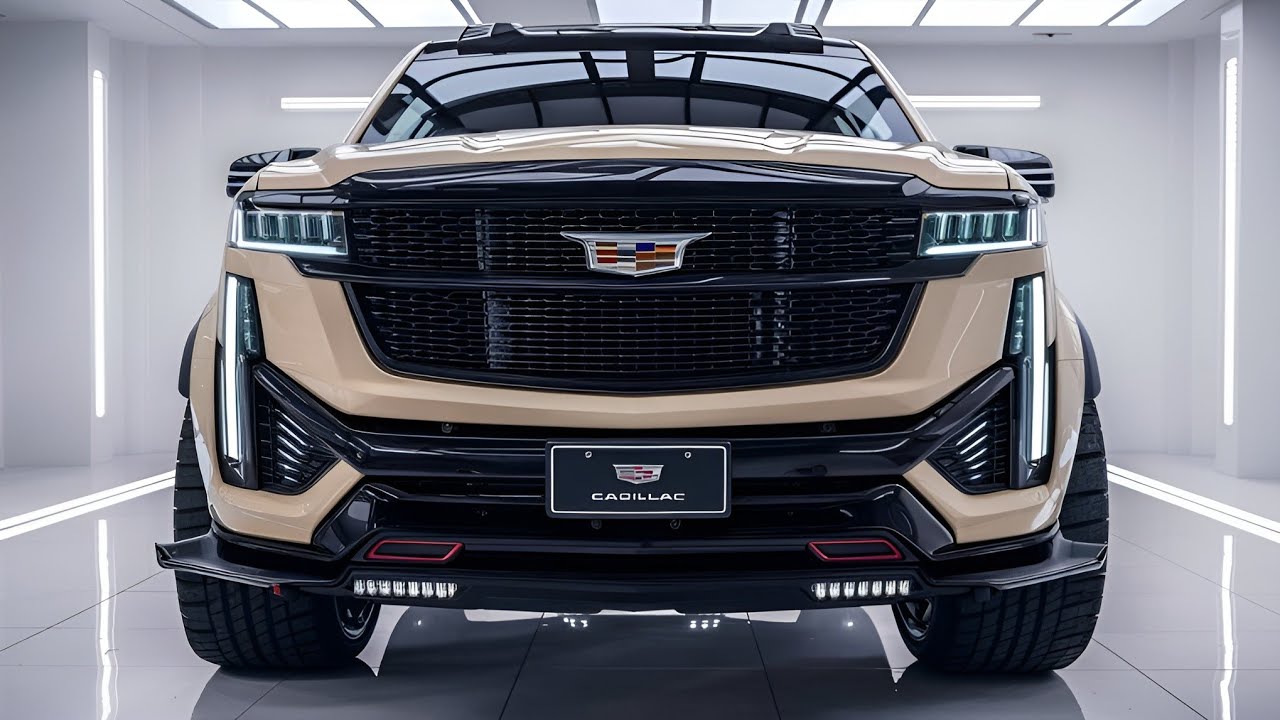 Пикап Cadillac Escalade 2026 года &mdash; самый роскошный грузовик из когда-либо созданных!