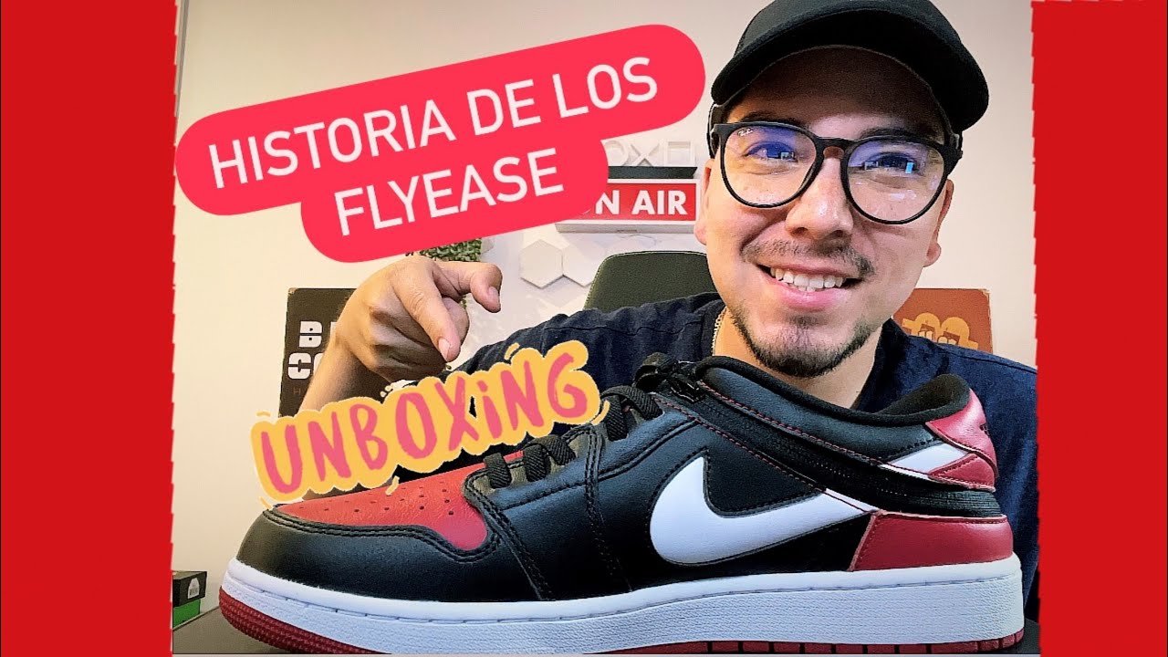 NIKE JORDAN 1 LOW FLYEASE RED unboxing y su HISTORIA detras