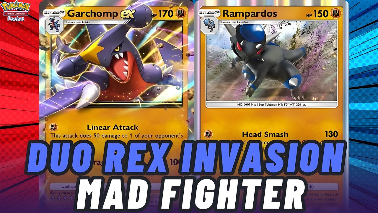 Turbo Aggression Guide: Build Your Garchomp ex & Rampardos Deck - Pokémon TCG Pocket