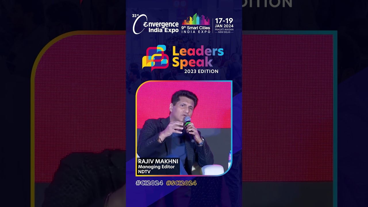 #LeadersSpeak | Converngence India Expo 2023