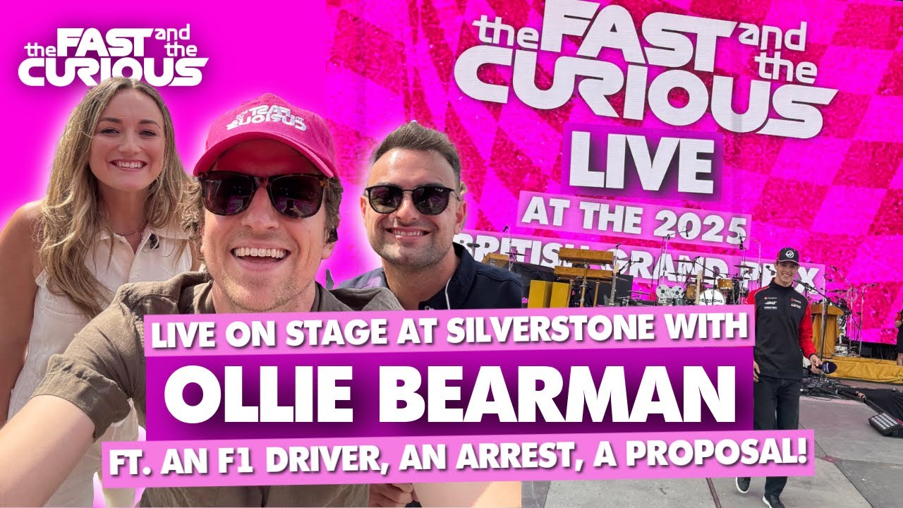 LIVE at Silverstone ft. Ollie Bearman! | We arrest an F1 driver and a VERY big surprise