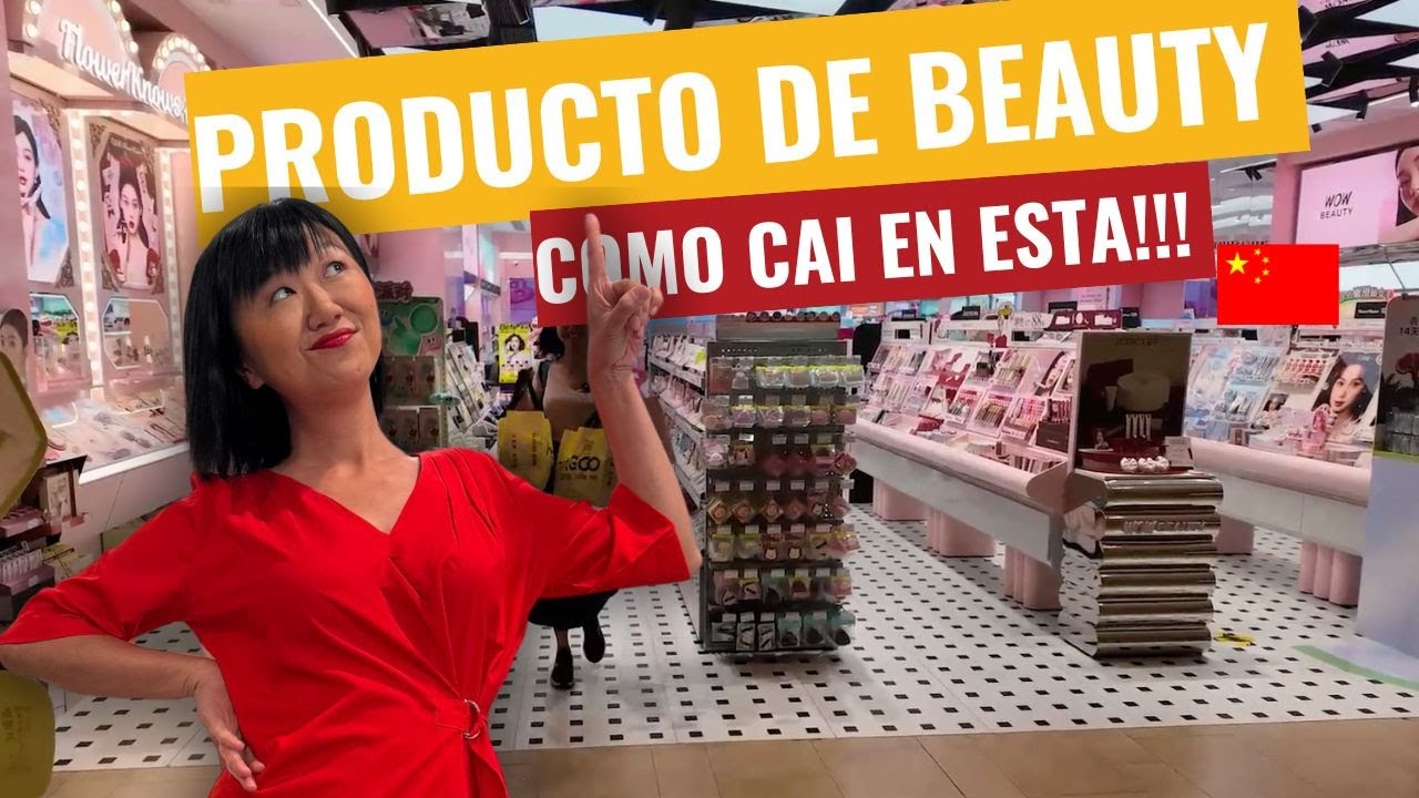 Así es una tienda de beauty en China en 2025
