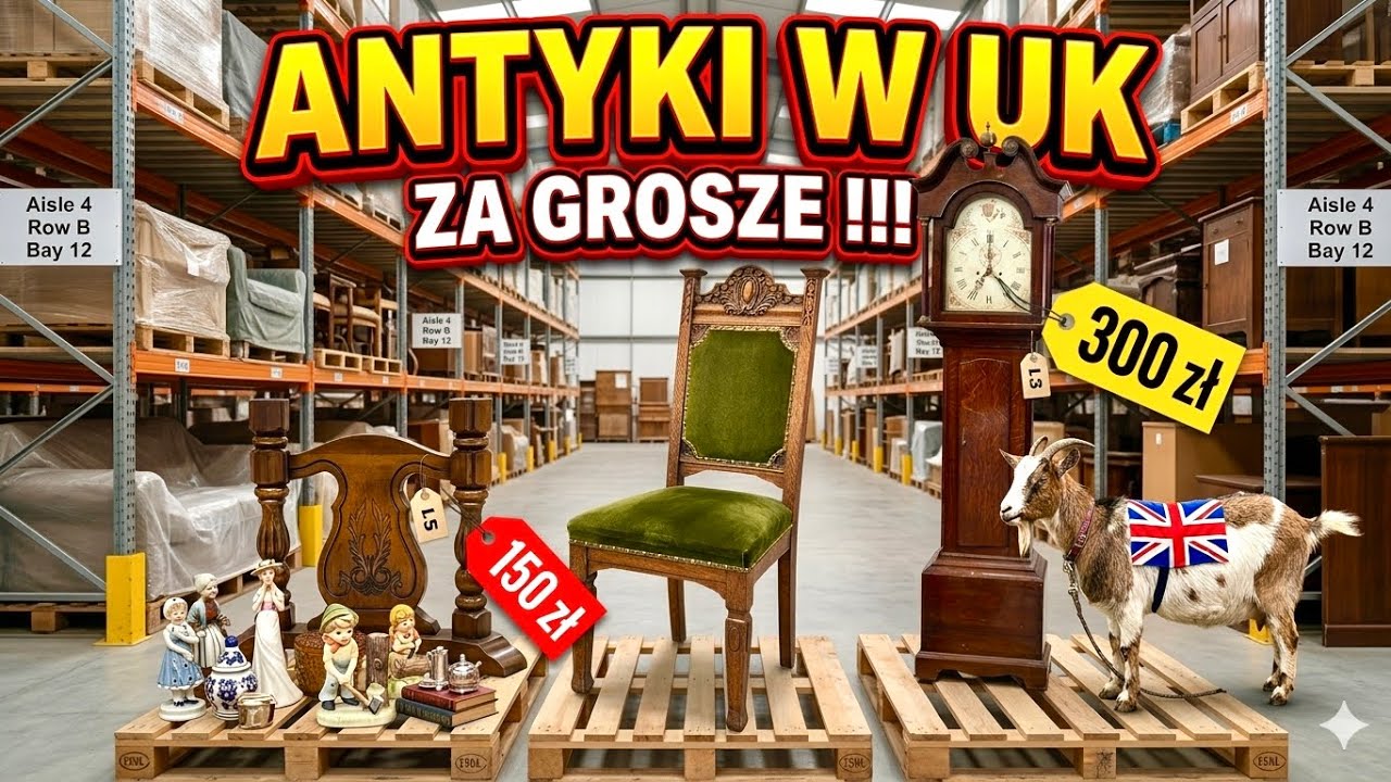 Piękne Meble i Porcelana w UK: To Co Znalazłem, Skradło Moje Serce! Ale Tanio