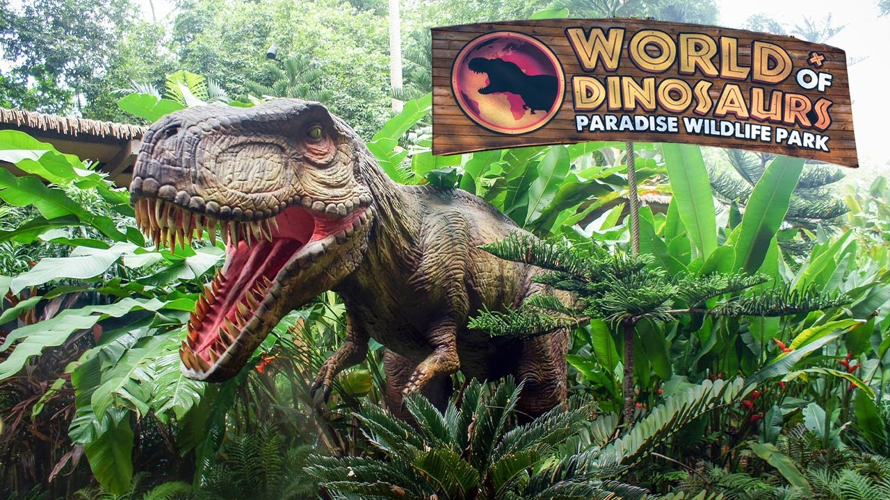 Tour of World of Dinosaurs at Paradise Wildlife Park