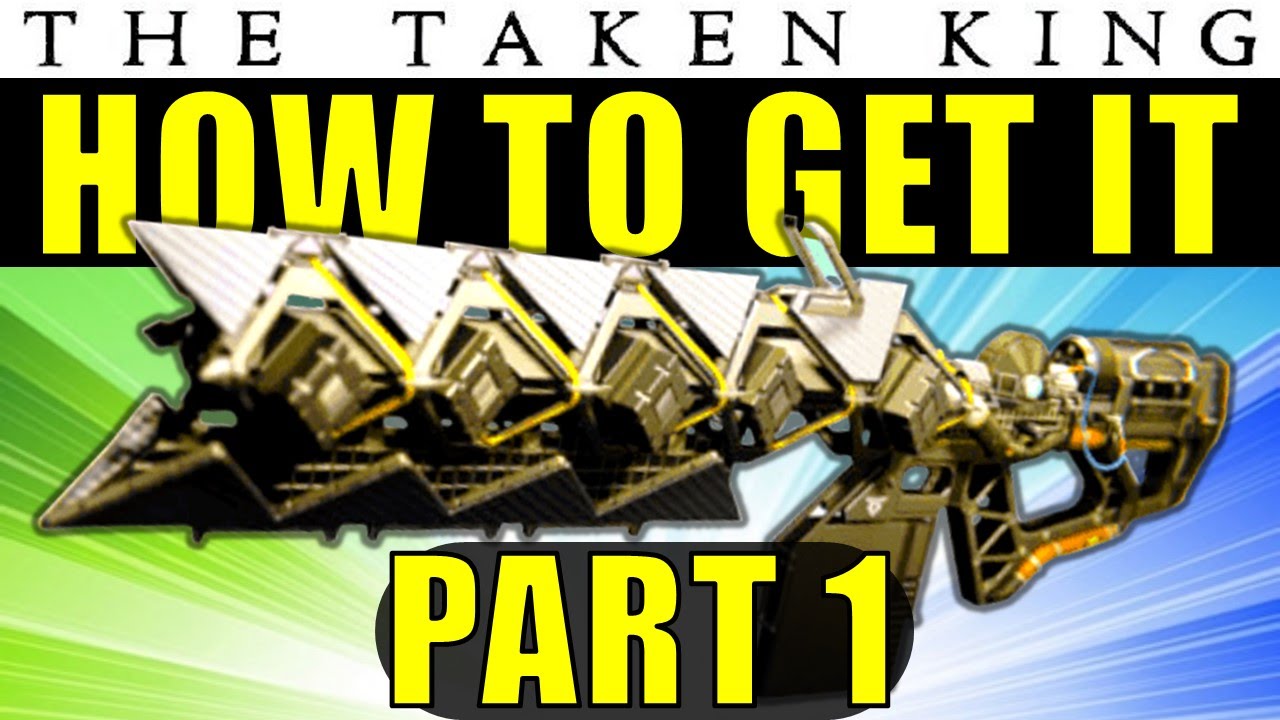 Destiny: How to Get The Sleeper Simulant Exotic Heavy Fusion Rifle | Part 1 | The Taken King