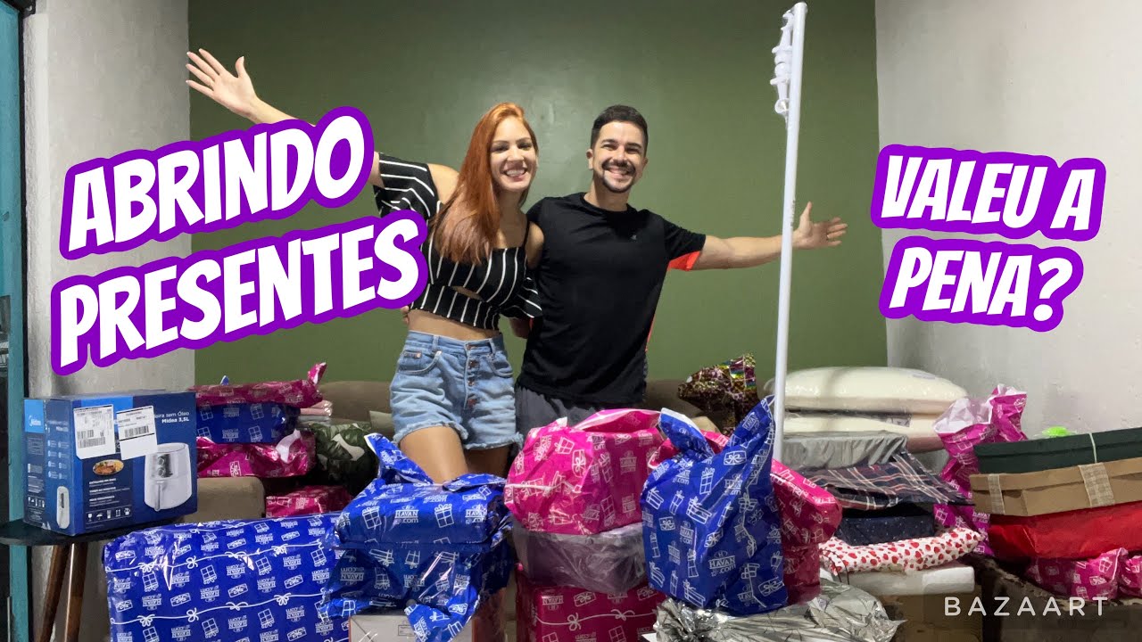 O QUE GANHAMOS NO NOSSO CHÁ DE PANELAS? ABRINDO OS PRESENTES COM VOCÊS 😍 *LISTA DA HAVAN*