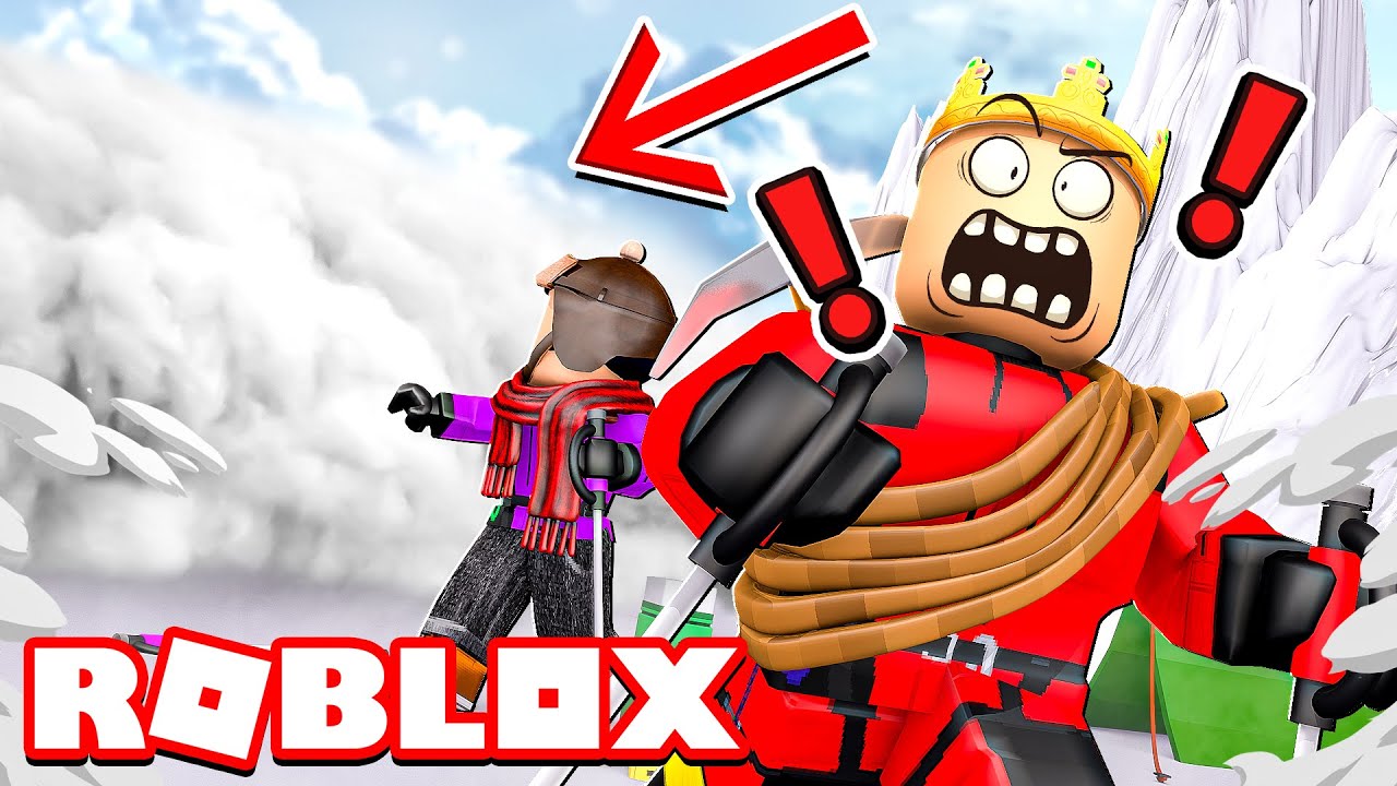 SURVIVING A HUGE AVALANCHE | Roblox - Expedition Antarctica