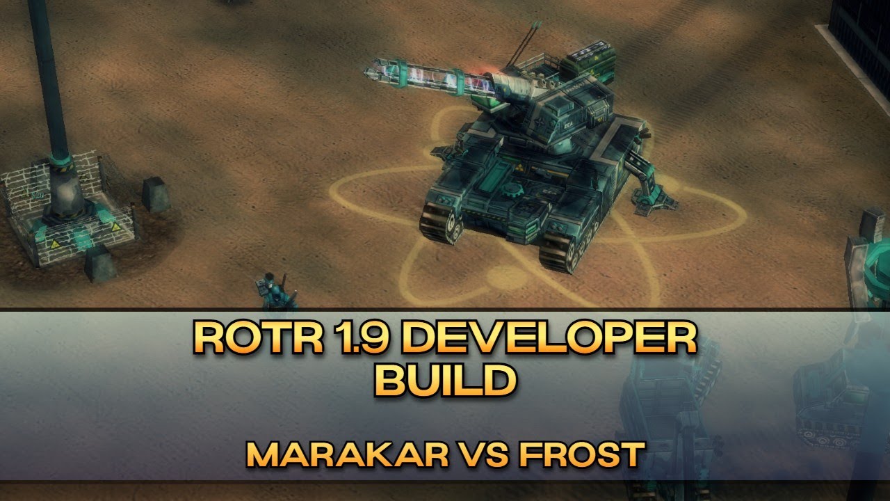 C&C Generals Rise of The Reds 1.9 Developer Build Games #4 - Pandora Game & Balance Testing Again