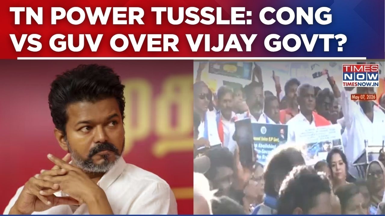 Tamil Nadu Power Tussle: As Guv Seeks &lsquo;Majority Numbers&rsquo;, Congress Raises &lsquo;Save Constitution&rsquo; Pitch