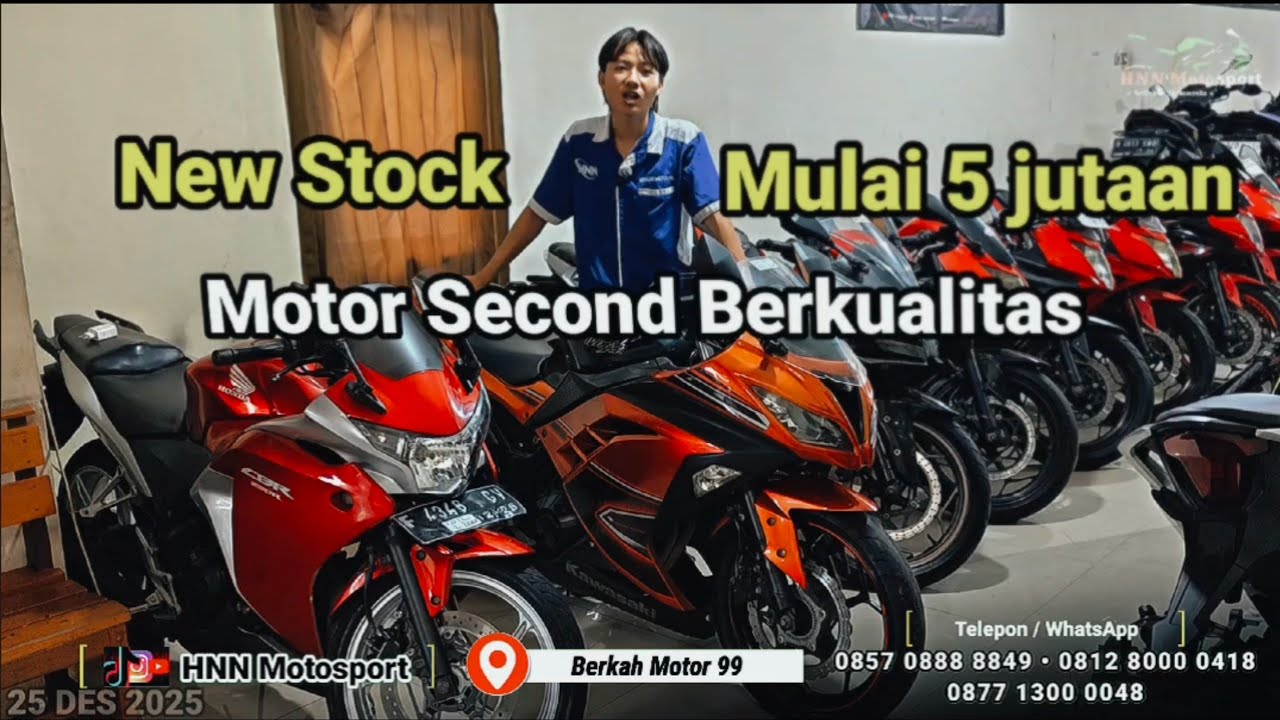 Review New Stock II Apa Apaan Mulai Budget 5 jutaan Dapet Motor Se-Cakep ini