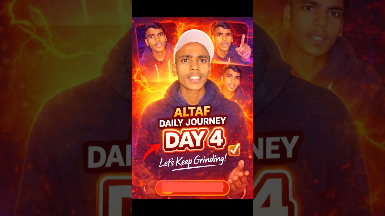 🎯Day - 4/30 Days one Channel Monotize in just 30 Days