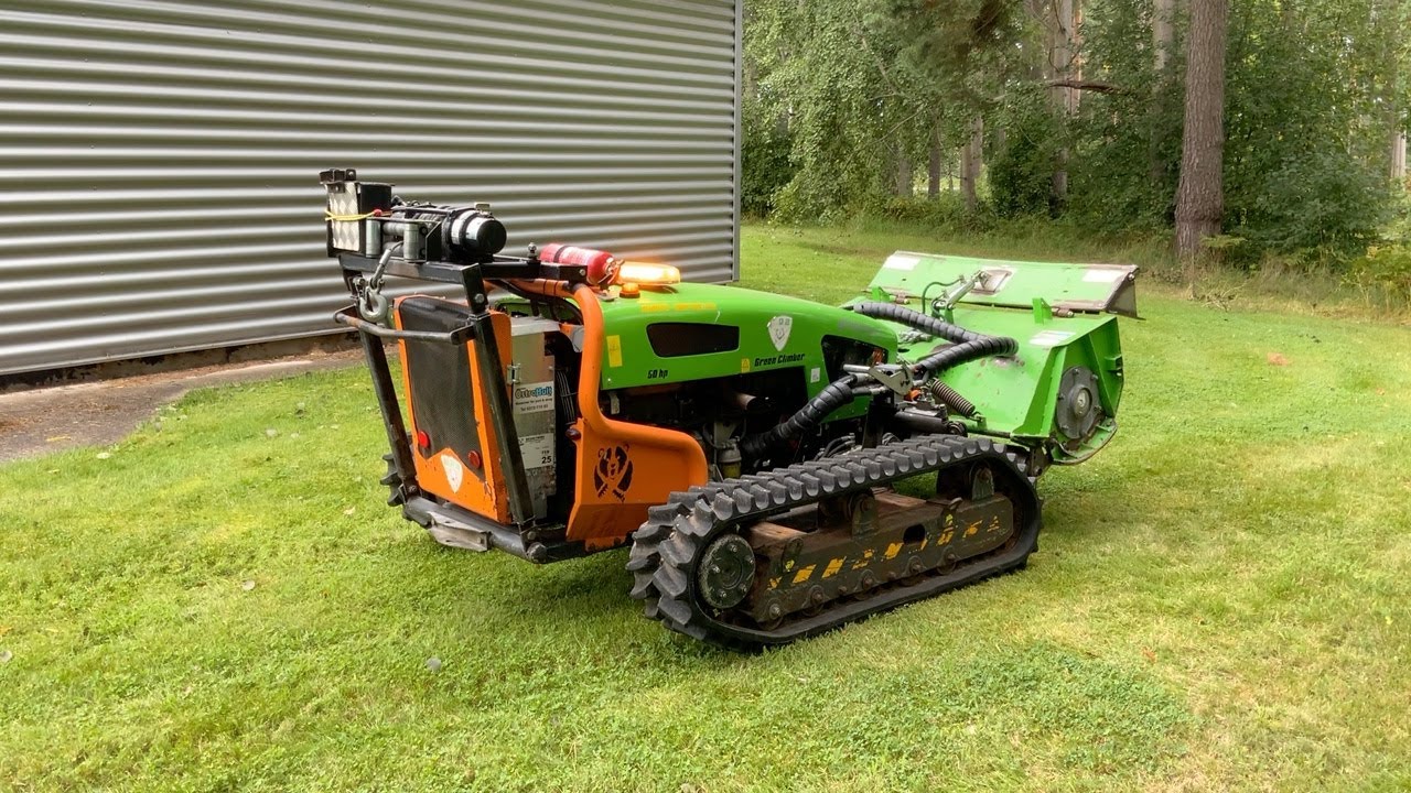 Köp Radiostyrd släntklippare MBD Green Climber LV 500 med slaghack UT 125 på Klaravik
