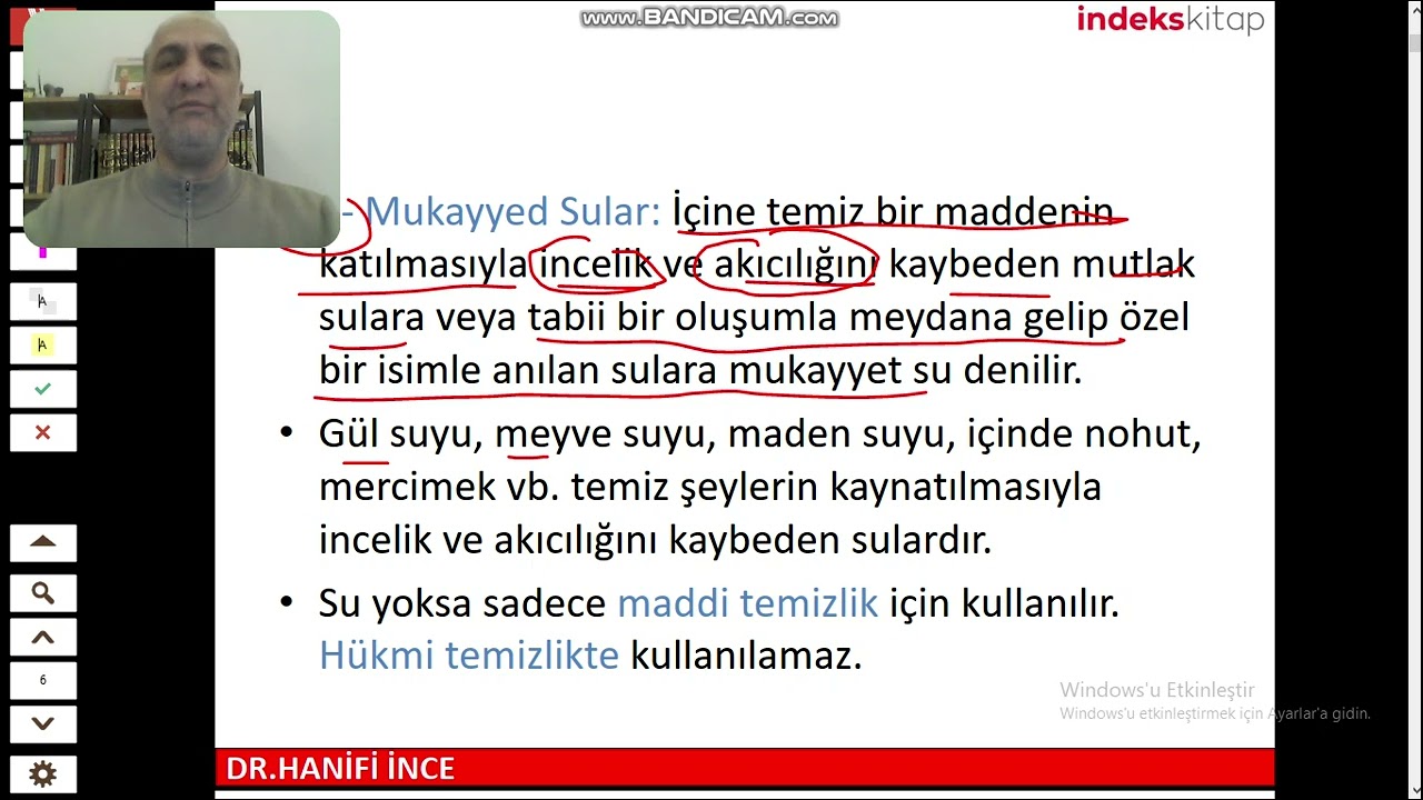 İLMİHAL 1 Sular, Abdest