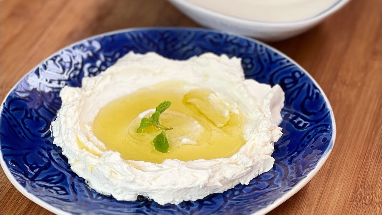 El labneh y el laban crema de yogur y yogurt natural  receta que no debe faltar en tu hogar