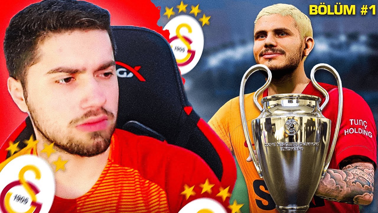 HEDEF ŞAMPİYONLAR LİGİ KUPASI ! - EA FC 24 Galatasaray Kariyeri (1.bölüm)