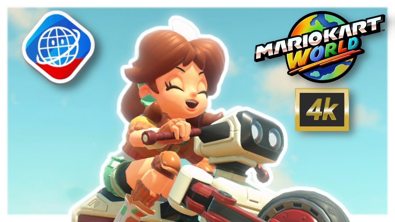 Mario Kart World: It's Daisy Time [4k Online Races 17]