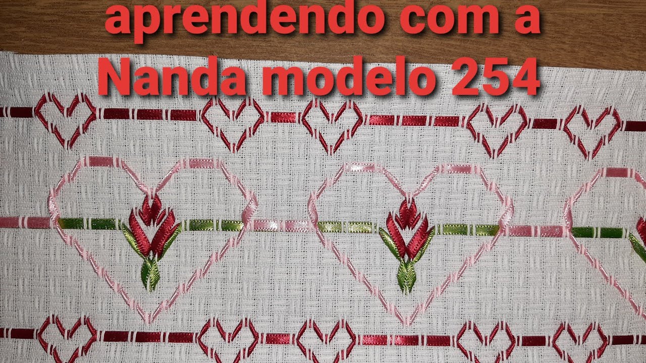 Barrado de vagonite de fita modelo 254😍