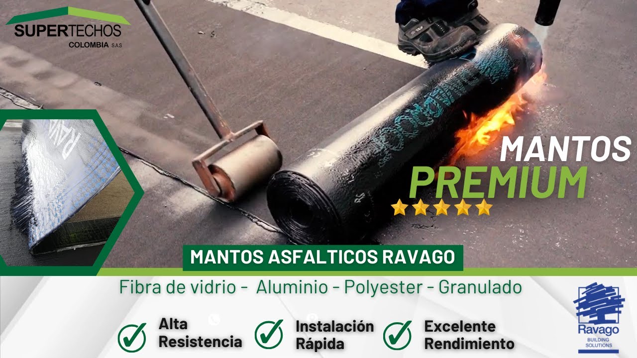 Mantos Asfalticos RAVAGO llegan a Colombia