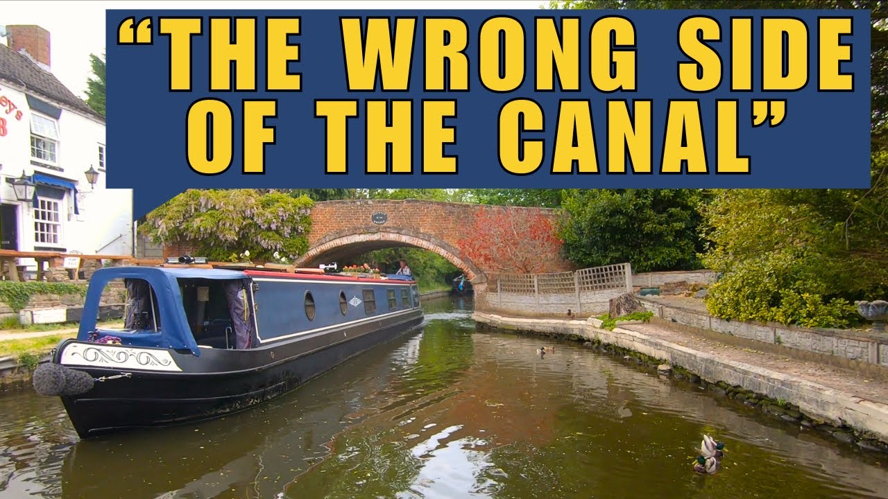 A Close Call! | Our Narrowboat Is On The Wrong Side Of The Canal - Apparently! | Vlog 177