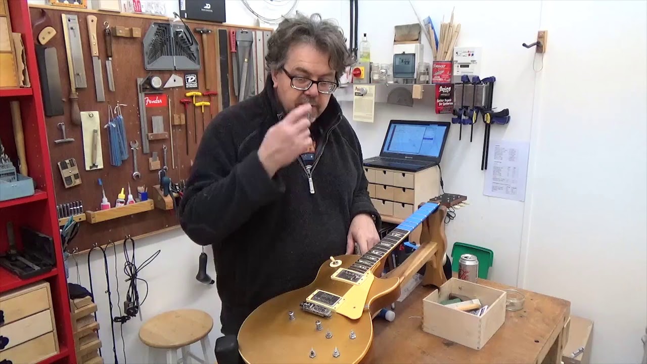 1972 Gibson Les Paul Goldtop Refurbishment
