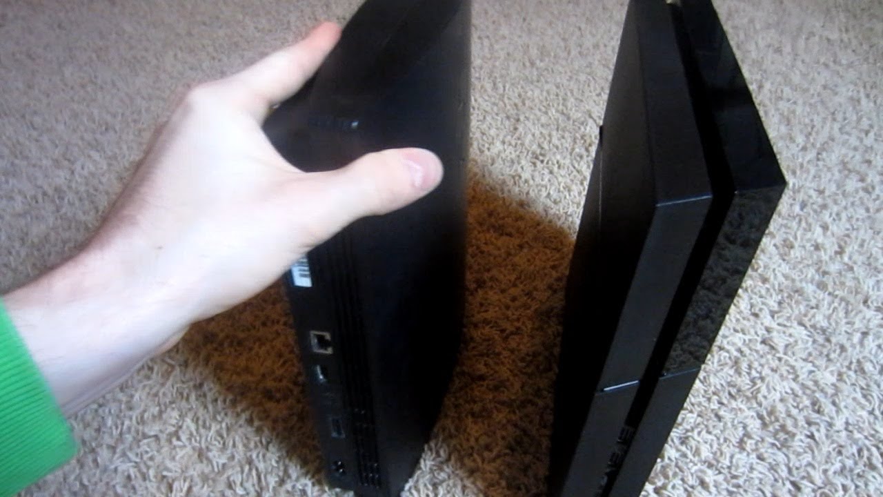 PS4 vs PS3 Console (Side by Side Review of Playstation 4 System) by Whiteboy7thst