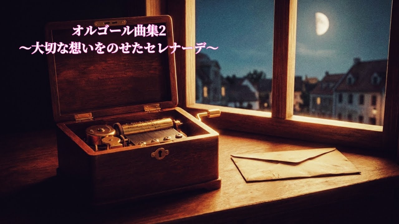 ♪想いが旋律になる〜オルゴールが奏でるセレナーデ [ music box ] リラックス・睡眠用BGM,For sleep,For relax