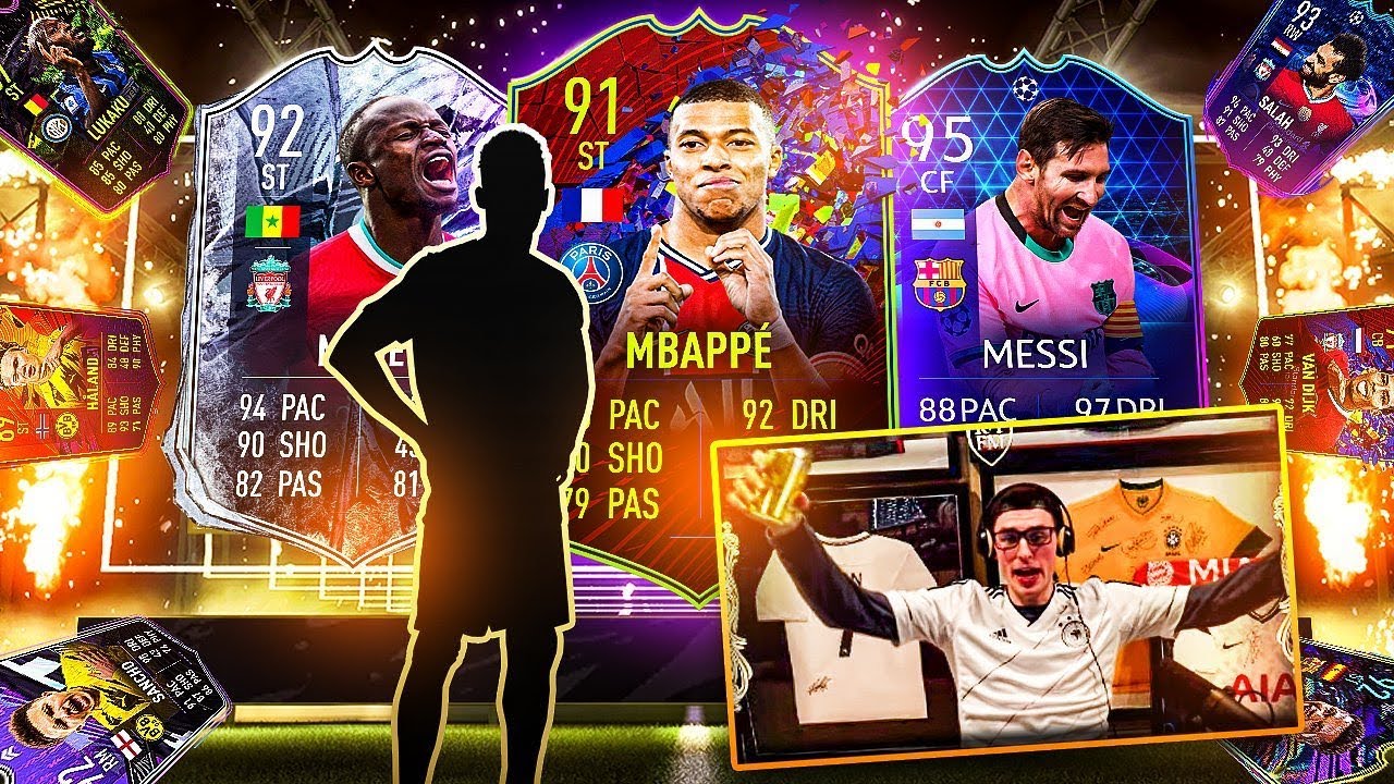 INSANE PULL!!🤯 25 x PARTY BAG PACKS! FIFA 21 Ultimate Team