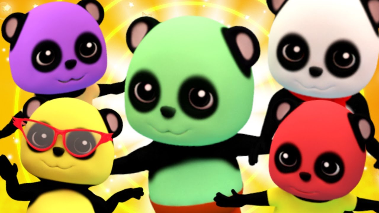 Lima panda kecil | Lagu anak anak | Kartun anak | Baby Bao Panda Indonesia | Puisi untuk anak