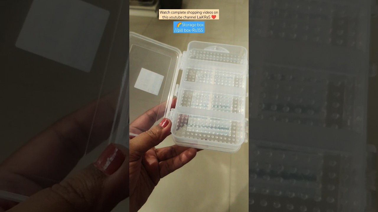 🌈Storage Container💊💊Pills Container//For Rs.150/-👌//#trending #viral #shorts #short #video
