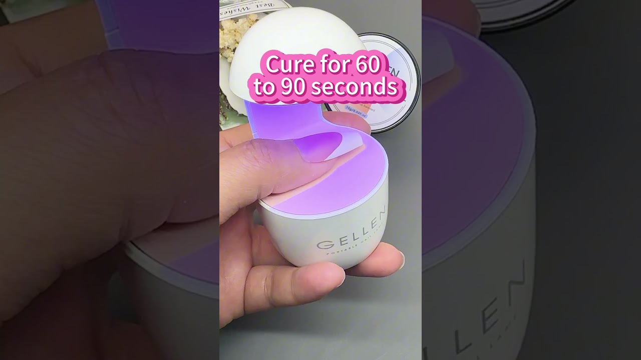 Nail Tutorial | How to Apply Nail Tips at Home #gellen #nailart #naildesigns #nailglue #gelnatips