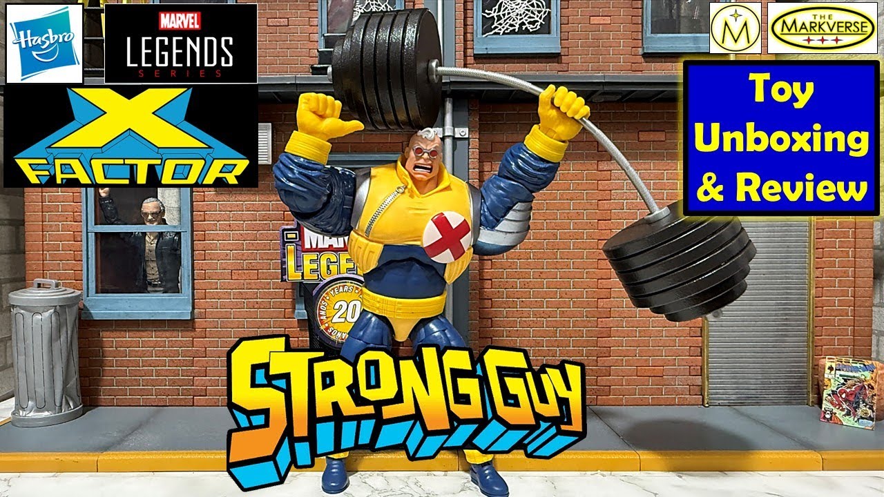 STRONG GUY (X-Factor) Hasbro's Marvel Legends Toy Unboxing & Review