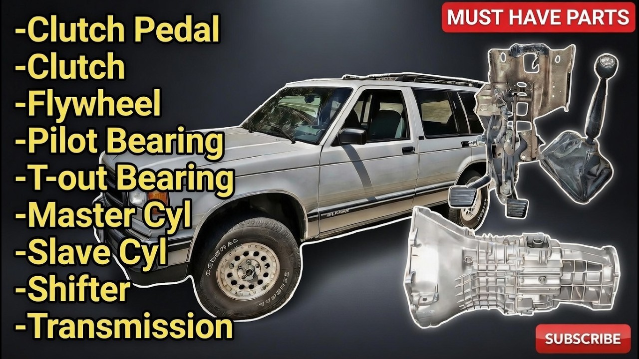 Nv3500 Swap S10 Blazer Part 1: Manual Swap For Less $ than New 4L60E!
