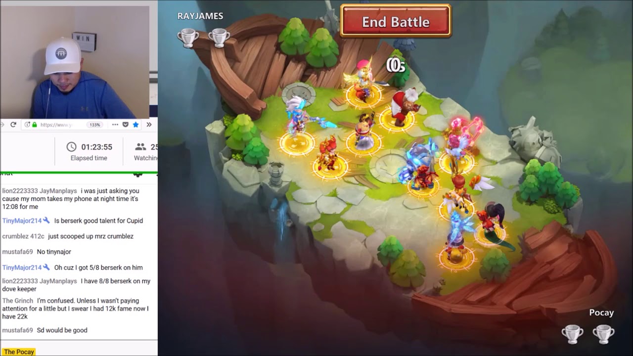 USING WARDENS in LBF Castle Clash