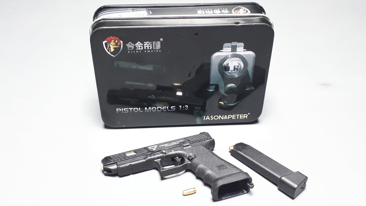 1/3 TTI G34 Combat Master JW2 by Alloy Empire mini metal keychain model toy gun pistol 1:3 Taran