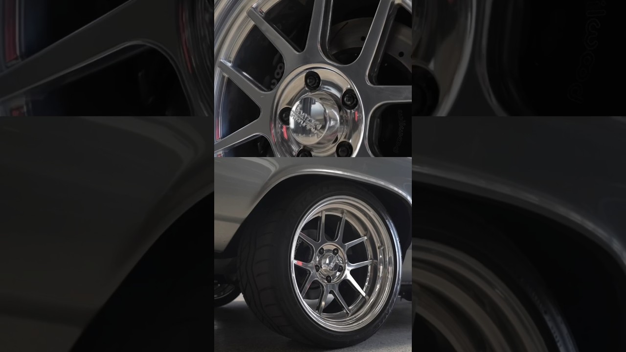 Wheels make or break a classic car; What do you think of these American racing 2-piece wheels?