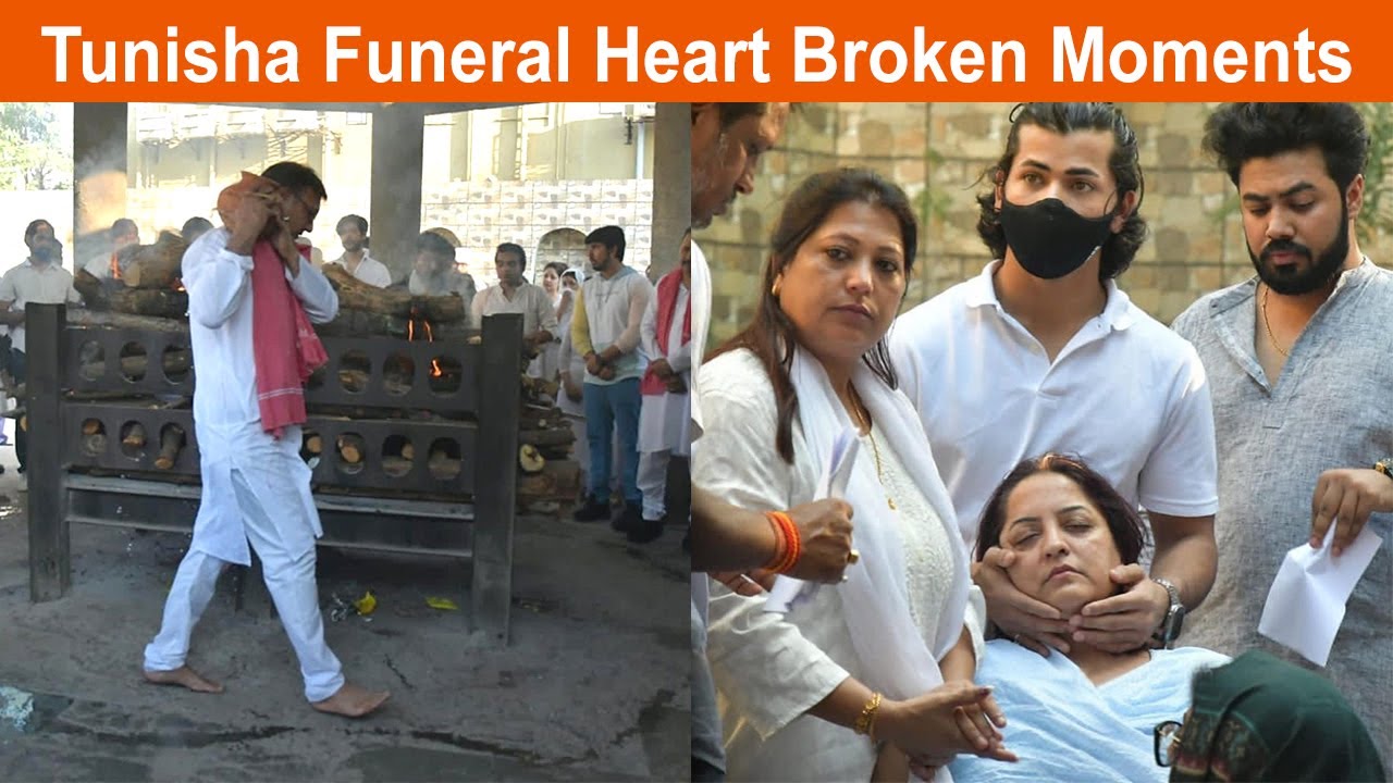 Exclusiva Tunisha Sharma Last Journey Emotional Moments